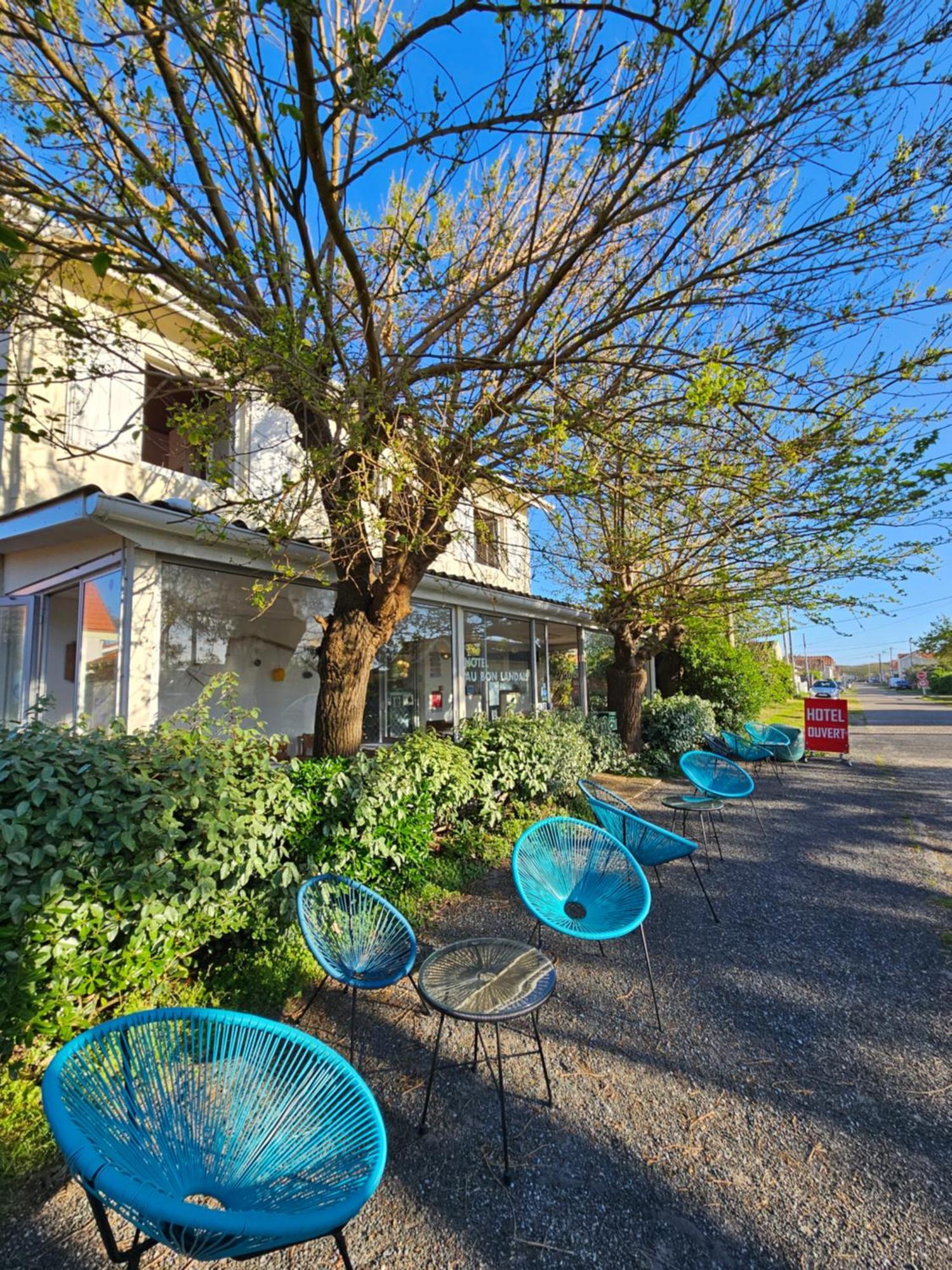 Hotel Au Bon Landais بيسكاروس-بلاج المظهر الخارجي الصورة